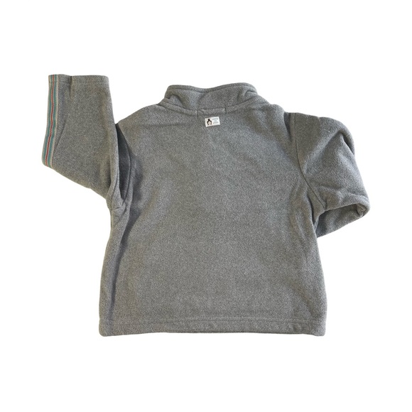 Janie and Jack Arctic Penguin Half-Zip Fleece Pullover 2T - Picture 2 of 3